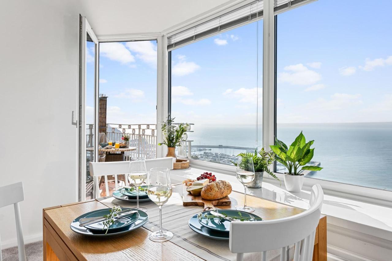 Wellswood Apartment - Sunny Apartment With Stunning Sea Views And Private Balcony Torquay Exterior photo